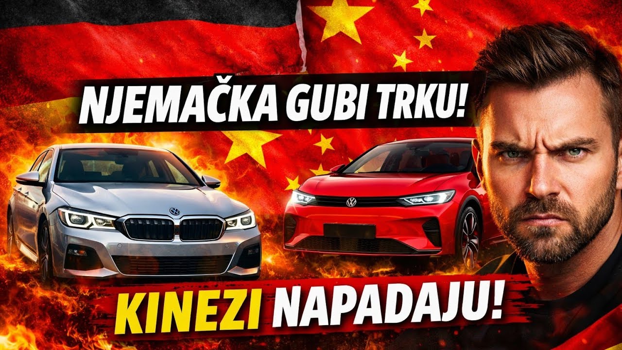 NJEMAČKA AUTO INDUSTRIJA U PROPASTI?! Kinezi POKORAVAJU! 🔥