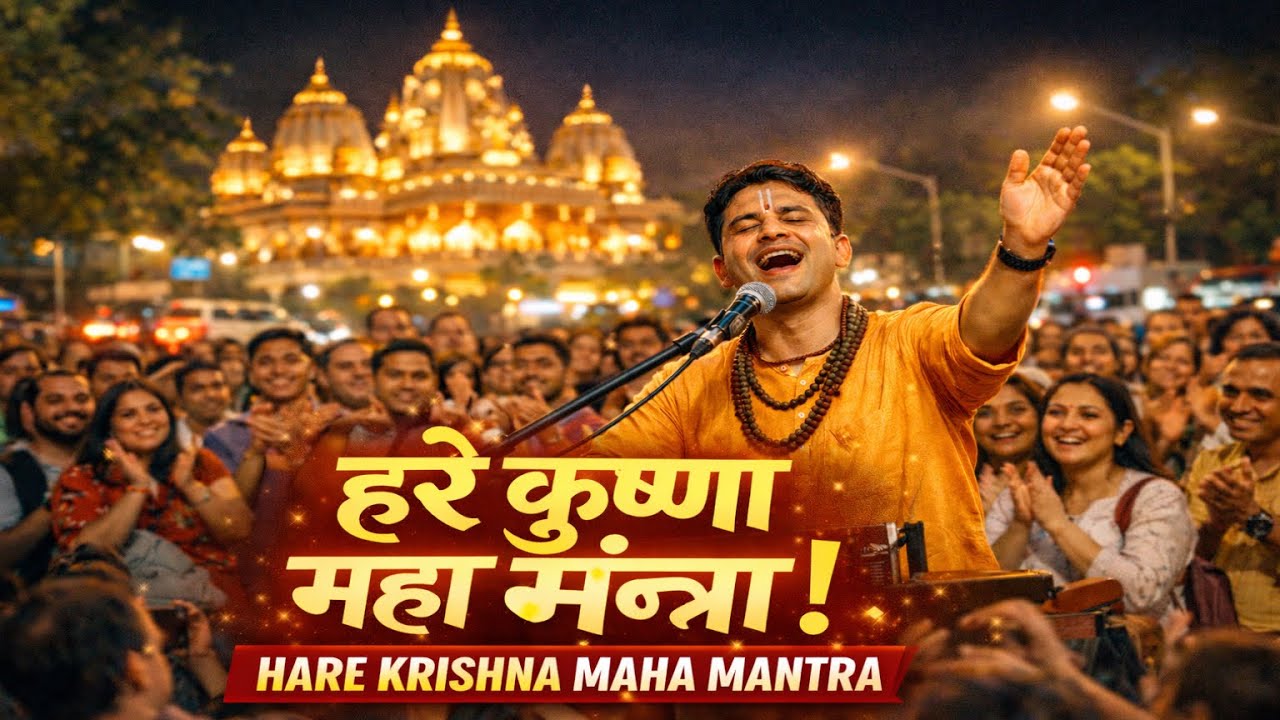 HARE KRISHNA MAHA MANTRAPowerful Street Kirtan That Touched Everyone’s Heart Feel 