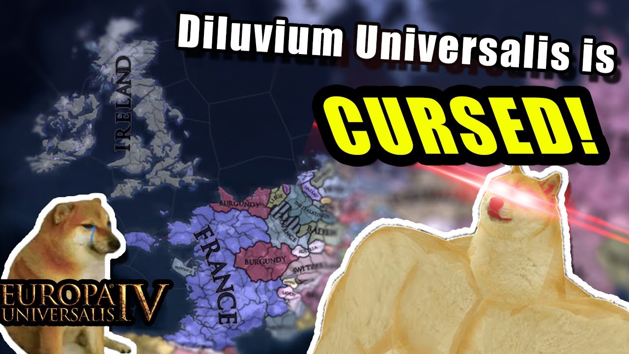 Playing Diluvium Unversalis is CURSED! (EU4)