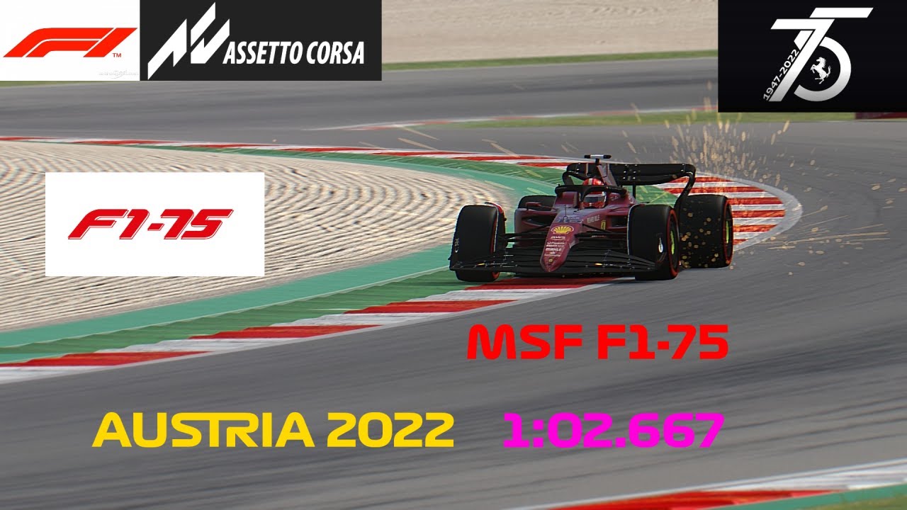 AC F1 2022 | MSF F1-75 | AUSTRIA 2022 | 
