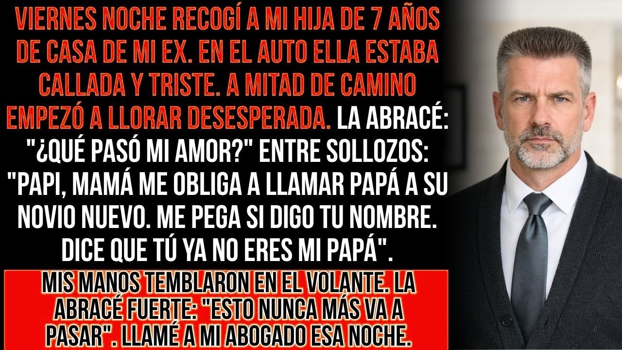 Mi Hija Lloró En Mi Hombro   Papi, Mamá Me Obligó A Llamar Papá A Otro Hombre