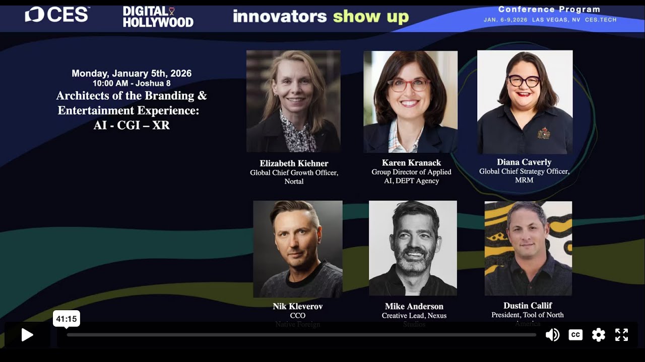 Architects of the Branding & Entertainment - CES 2026