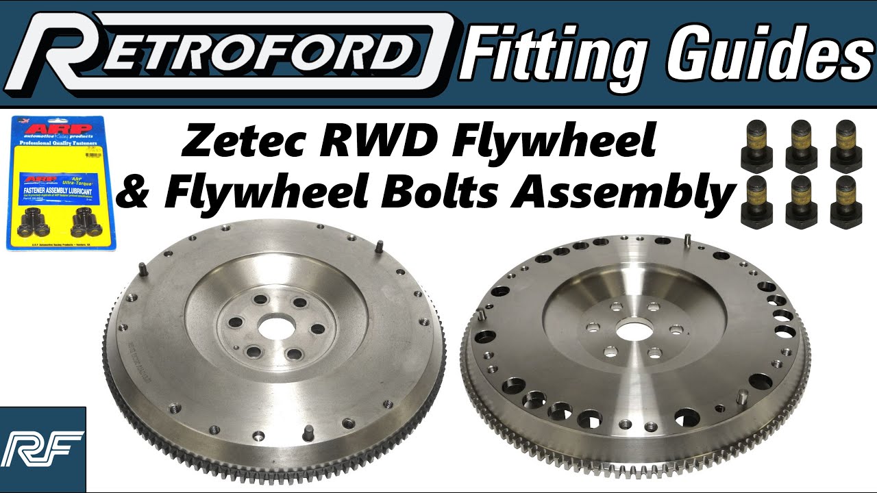 Retroford Fitting Guides: Zetec RWD Flywheel & Flywheel Bolts Assembly