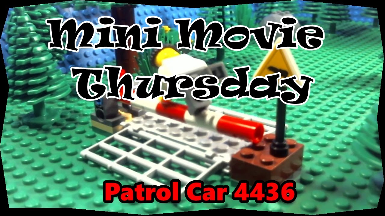 Lego Mini Movie Thursday: Patrol Car 4436