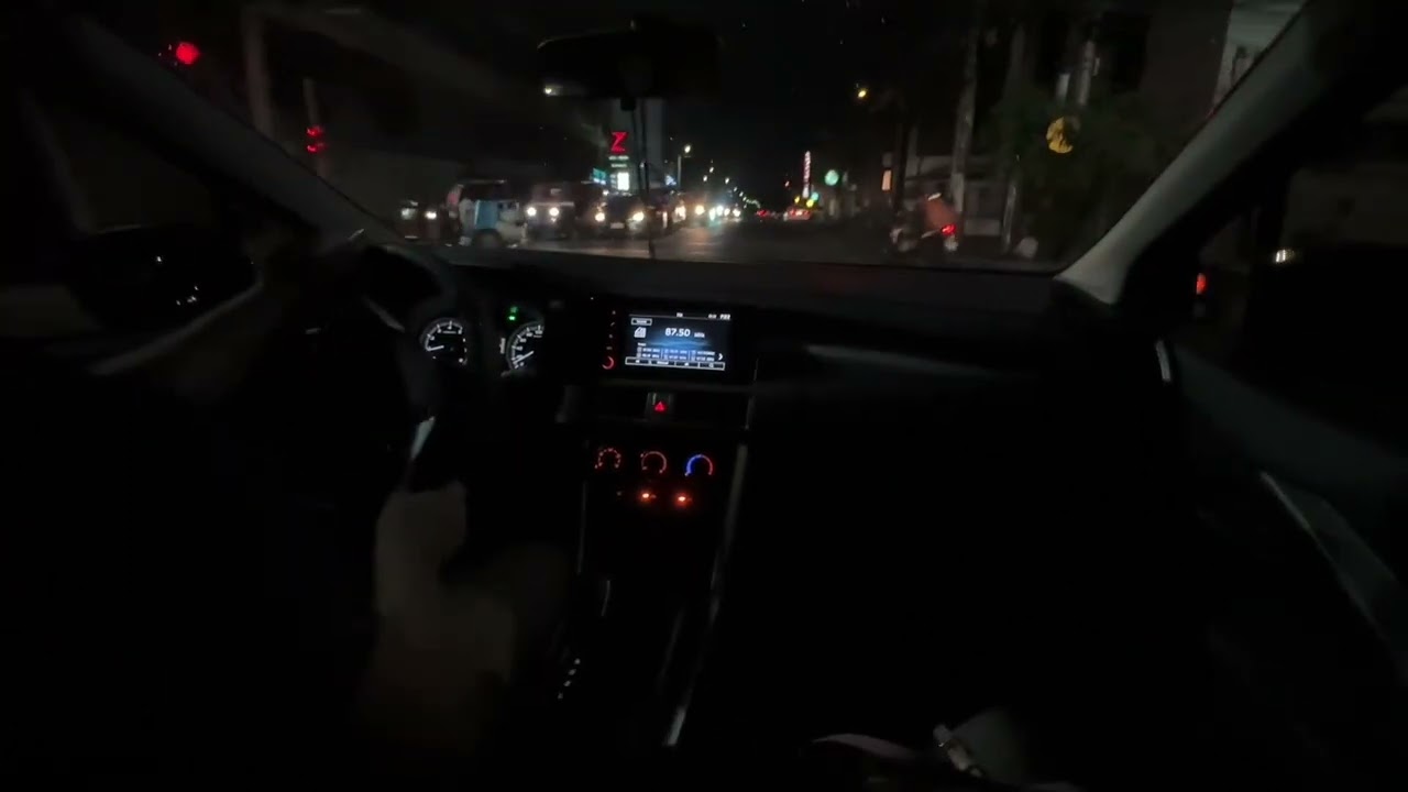 Xpander GLX AT 2023 POV: Night drive with quick voice over review.