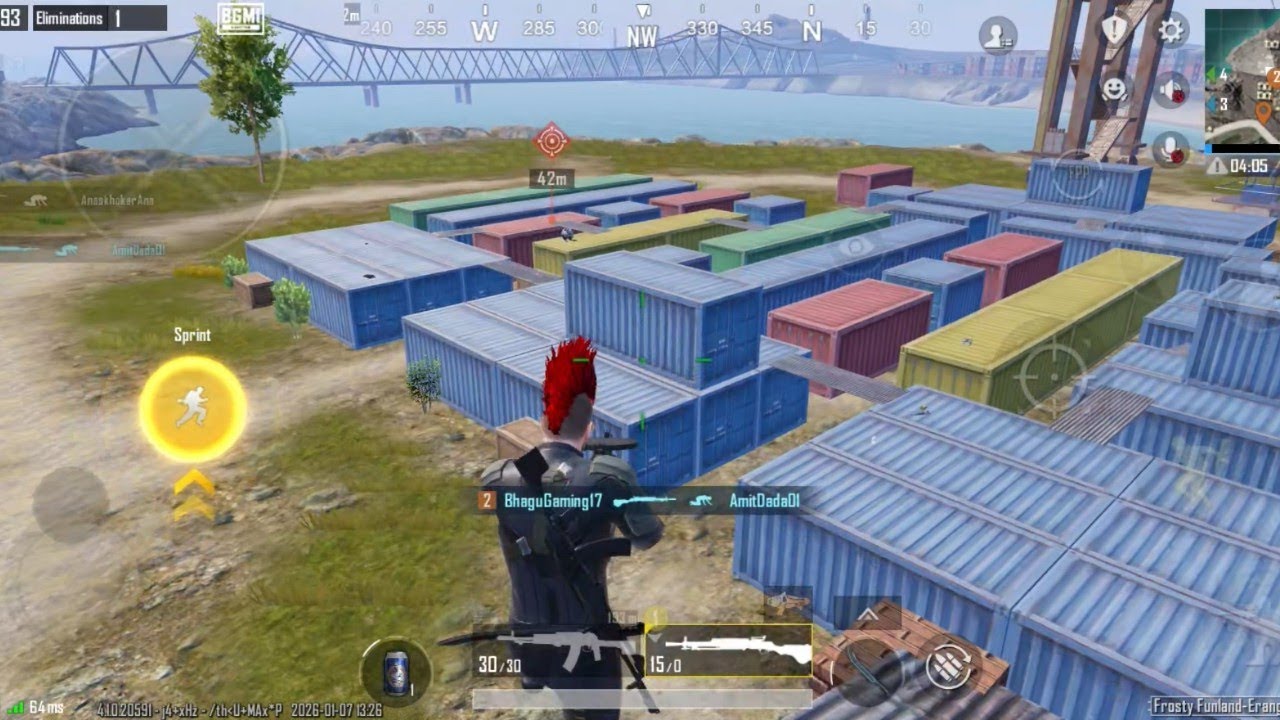 6 Kills 🥵|| BHAGU GAMING 17 IN LIVE GAMEPLAY  