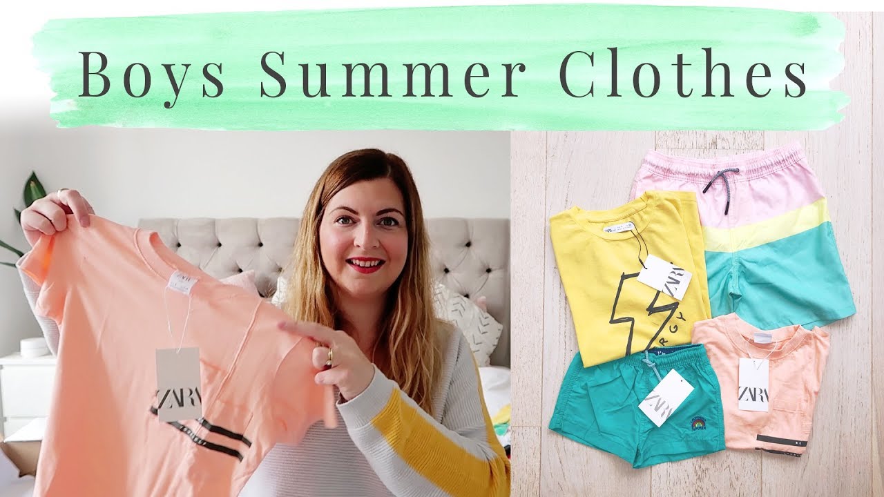 BOYS SUMMER CLOTHES HAUL | 2019