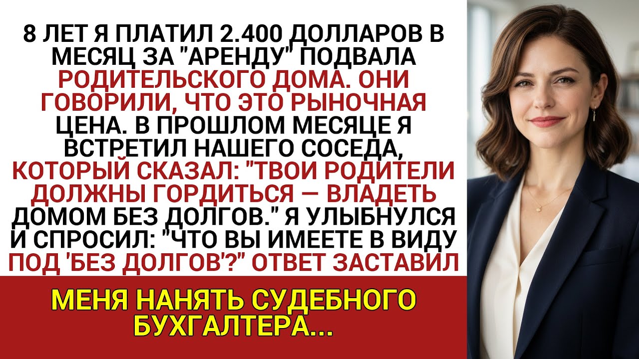 8 ЛЕТ Я ПЛАТИЛ 2.400 ДОЛЛАРОВ В МЕСЯЦ ЗА 