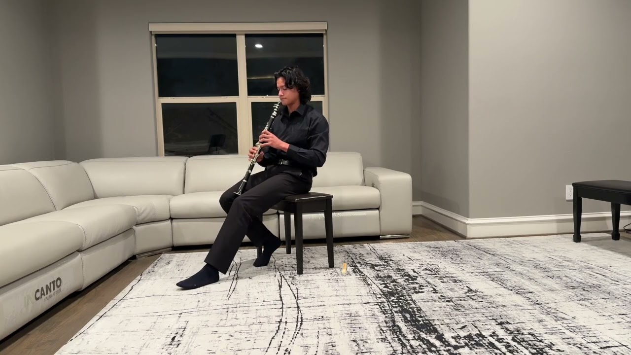 NYO-USA 2025 Clarinet Audition (Accepted)