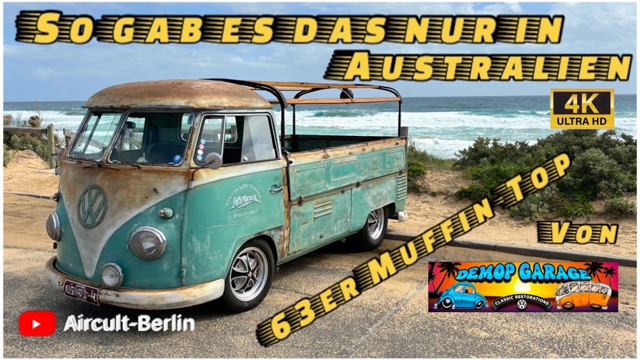 Extrem selten, VW T1 Singlecab nur in Australien produziert - von Demop Garage 