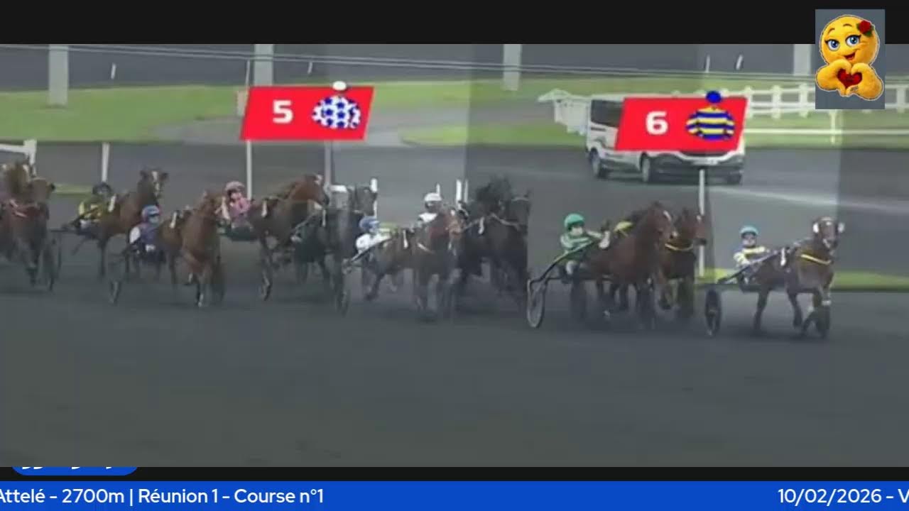 Quinté Mardi | 10/02/2026 - Vincennes - Prix de Dieppe - Attelé - 2700m | Réunion 1 - Course n°1