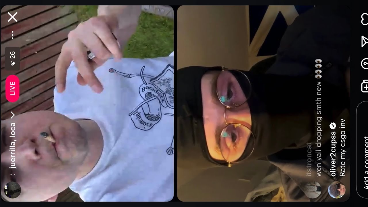 elcammgguod + juju Instagram Live: 12th of August.