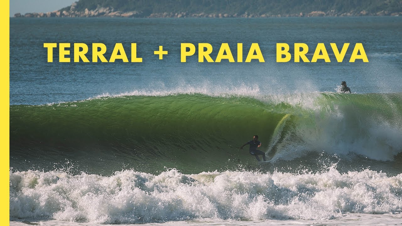 Terral o dia todo na Praia Brava! // Busy Surfing...