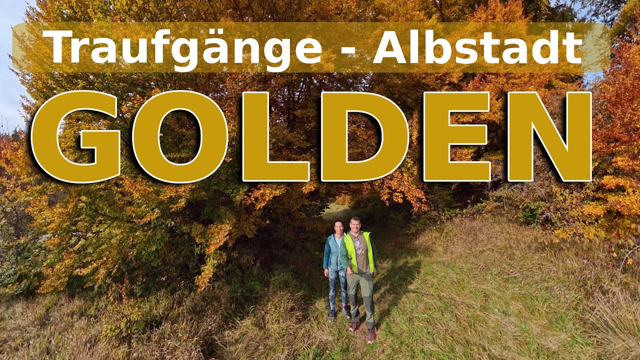 Traufgang-Wanderung im goldenen Herbst