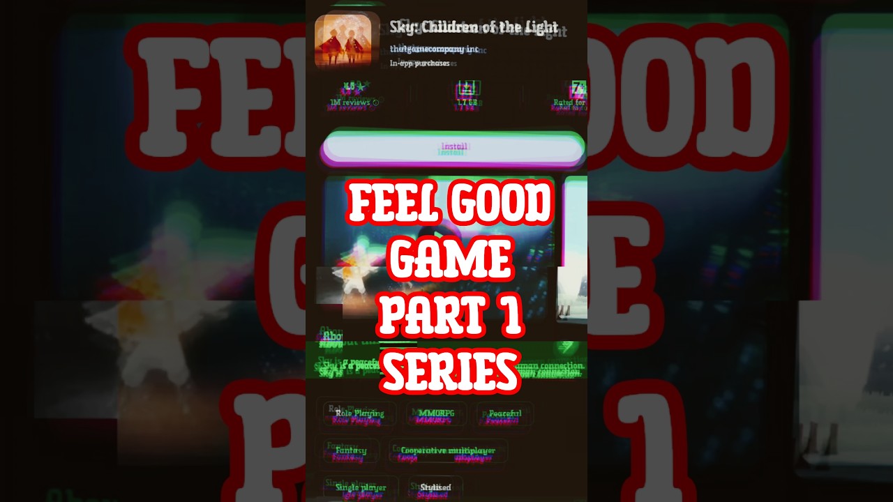 SKY CHILDREN OF LIGHT| FEEL GOOD GAME|PART 1 SERIES| TRENDING GAMER 😎|