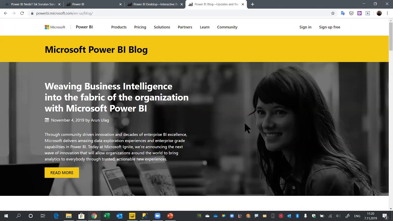 Power BI 'a Giriş