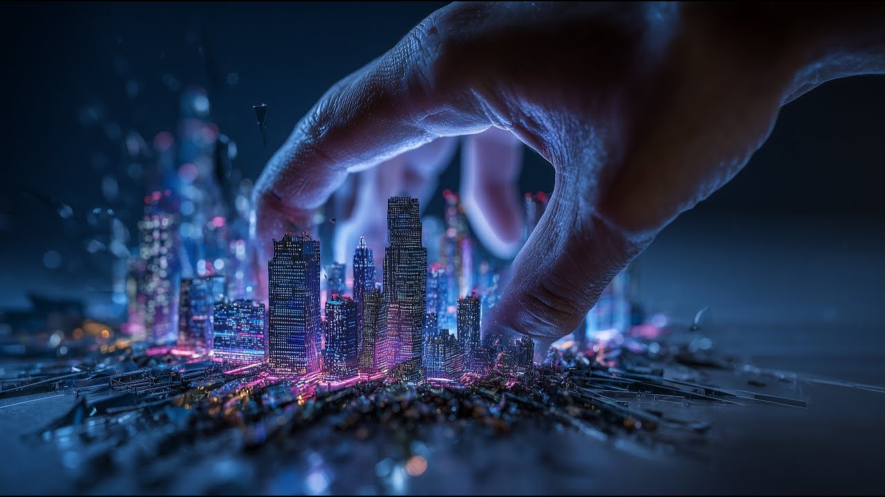 Fathoms of Chrome - Futuristic Progressive Deep | 124 BPM | Neon Kora 4K