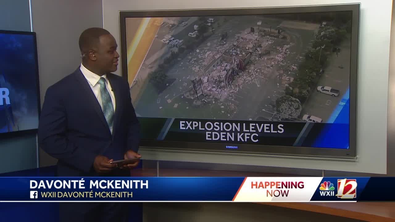 Explosion at KFC reduces fast-food restaurant to rubble