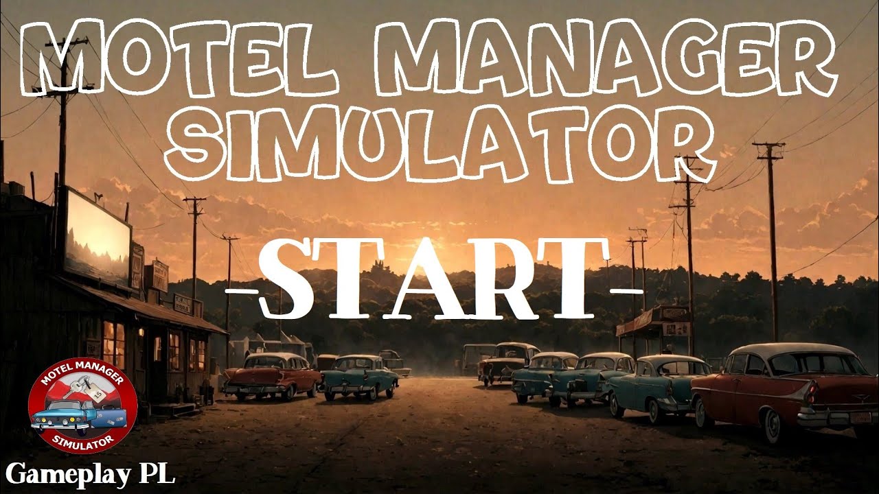 Motel Manager Simulator #01 🛏 Początek 🛏 Gameplay PL 🛏 1440p 60HD 🛏