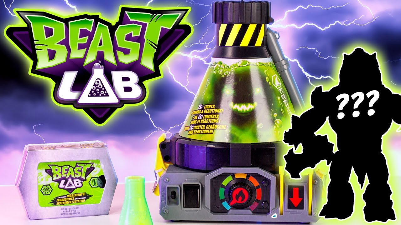 BEAST LAB Créez votre Monstre dans ce Laboratoire de Savant Fou ! L'expérience Tourne Mal