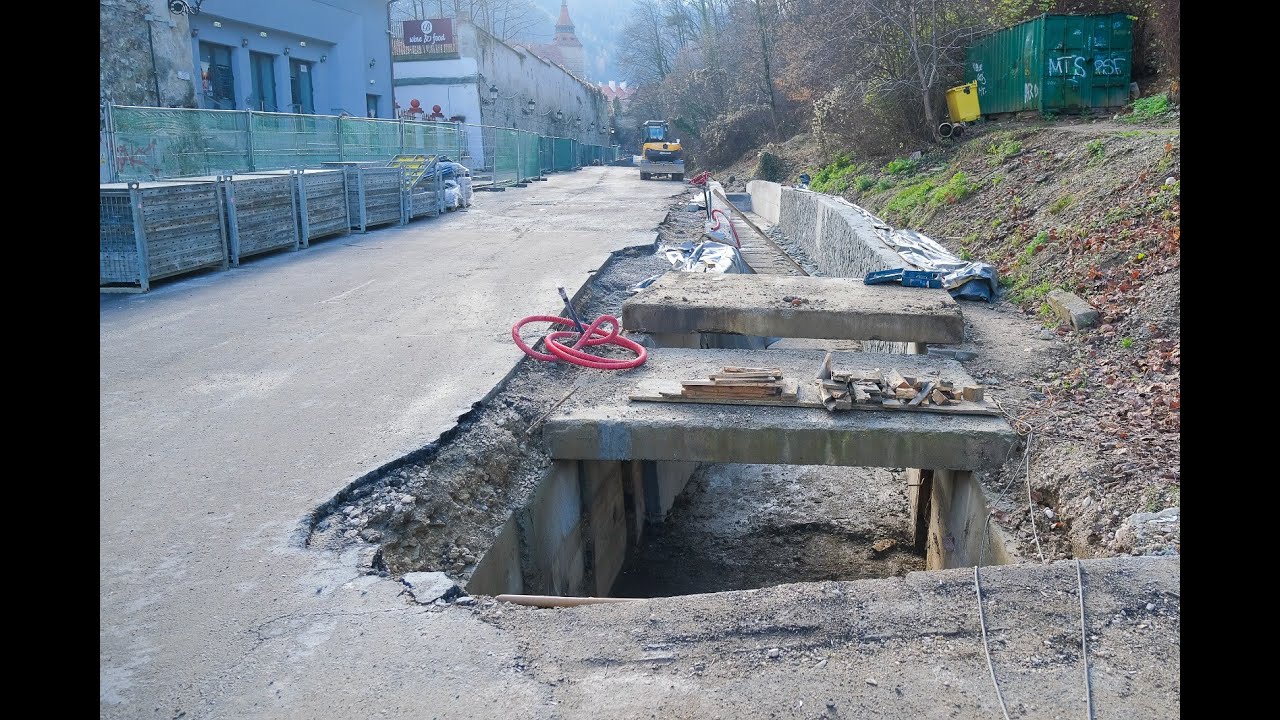 Declarații Primăria Brașov - lucrări Pârâul Graft