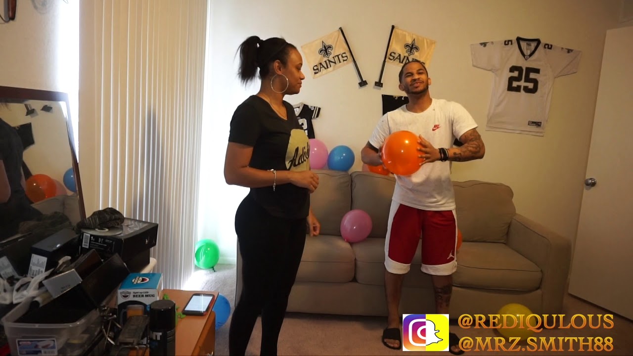 Balloon Pop Challenge!! (gone wrong)