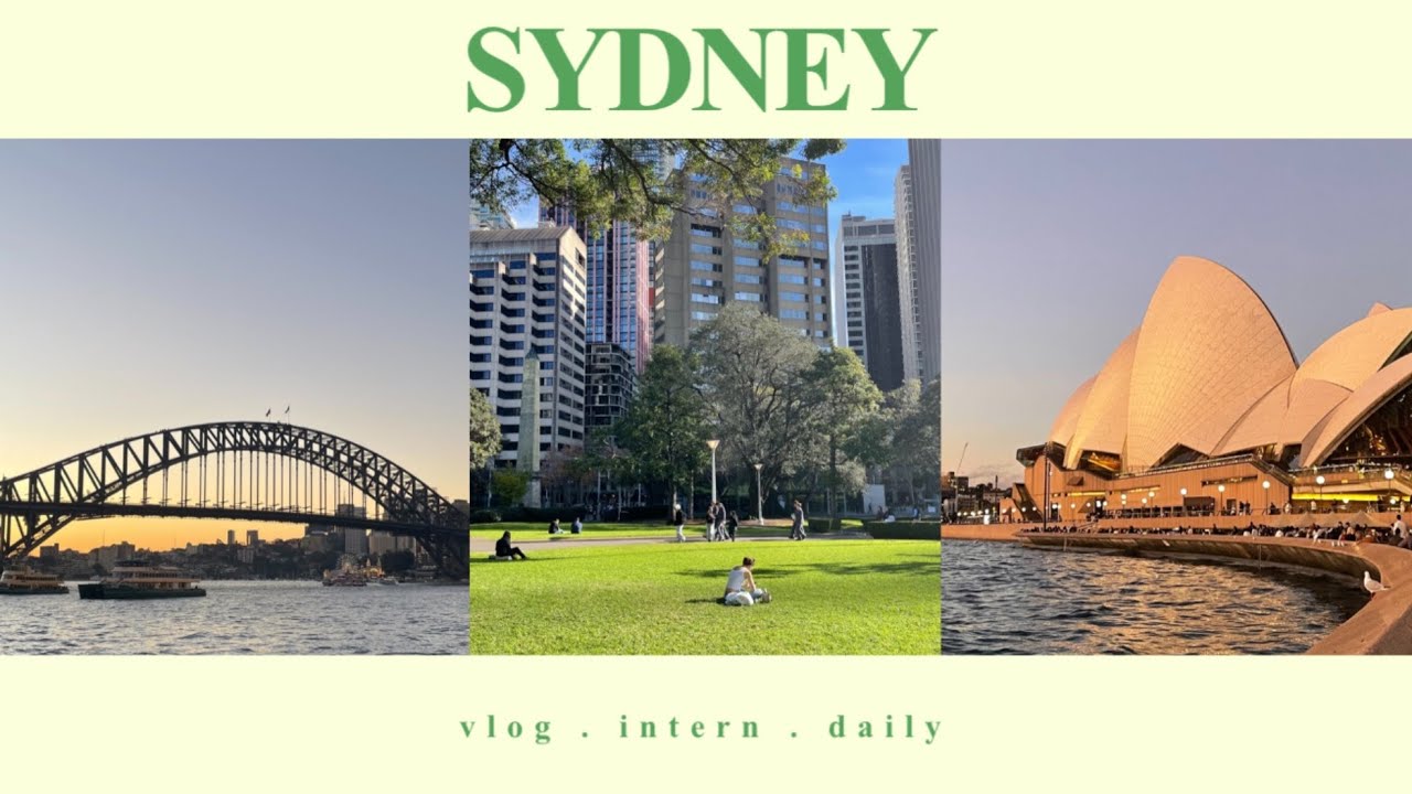 호주 해외인턴 VLOG. 저 호주 시드니로 인턴하러 가요 🇦🇺🐨🦘 시드니 인턴 브이로그