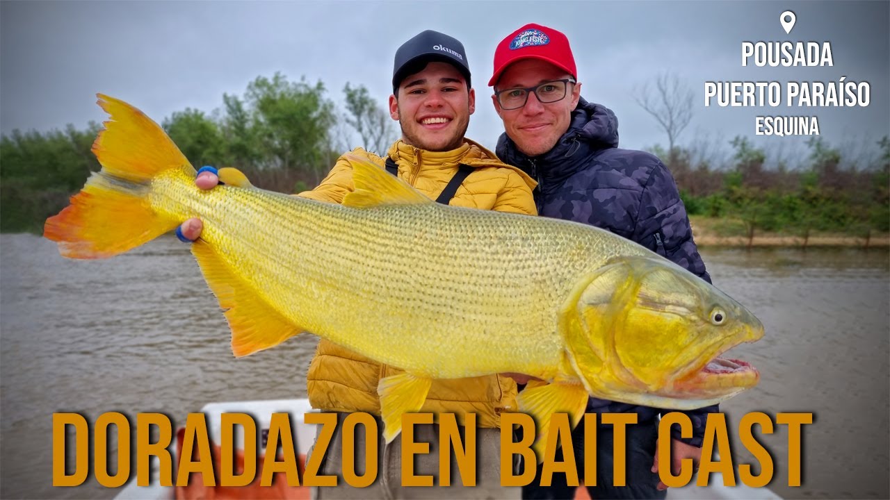 Tremendo Dorado en Baitcast en Esquina Corrientes