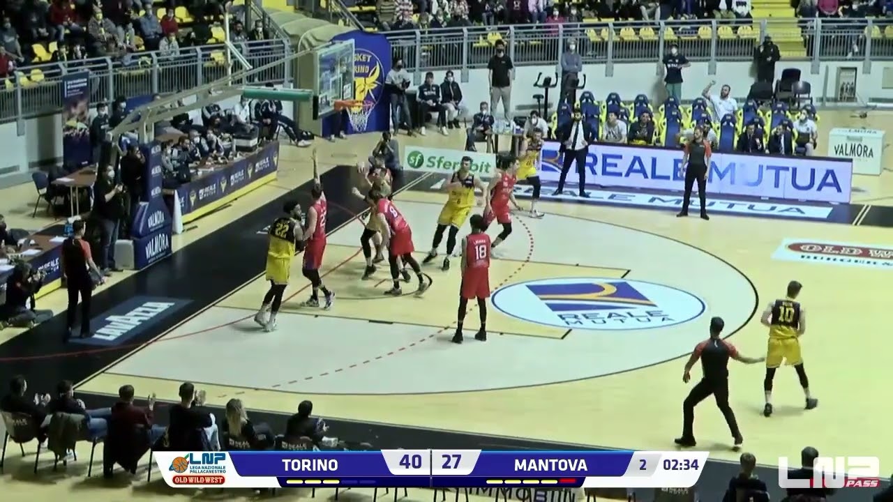 Highlights - Reale Mutua Basket Torino - Pall. Mantovana