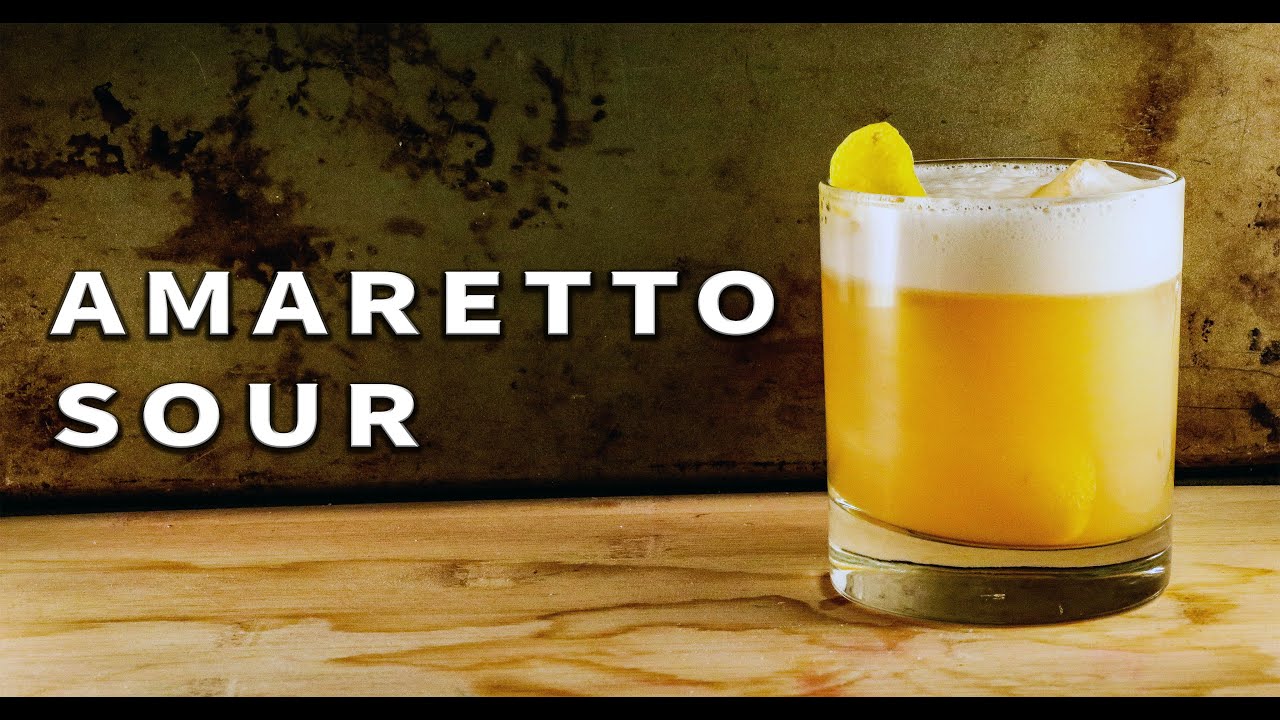 Как приготовить кислый амаретто — Booze On The Rocks