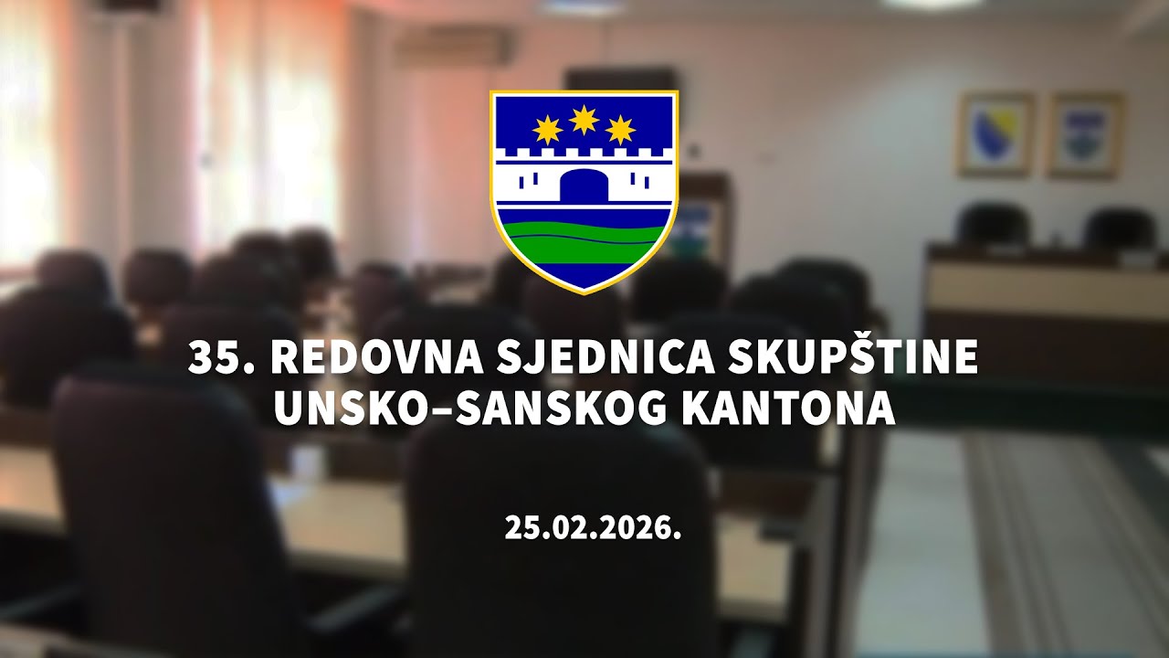 35. redovna sjednica Skupštine Unsko-sanskog kantona