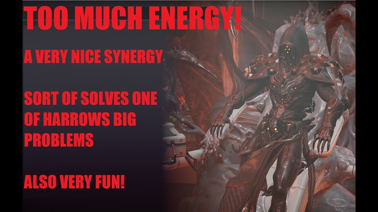 Helminth Harrow Energy Overload! l Warframe Heart Of Deimos