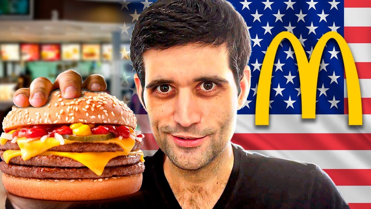 McDONALDS nos Estados Unidos, é MUITO diferente?