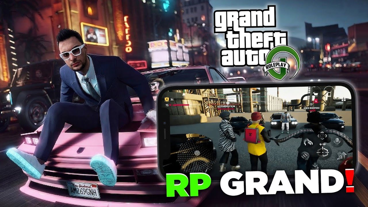 MOBİL GTA RP OYUNU M&Uuml;KEMMEL!