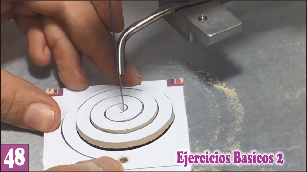 CURSO TALLER CALADORA DE BANCO ejercicios básicos 2
