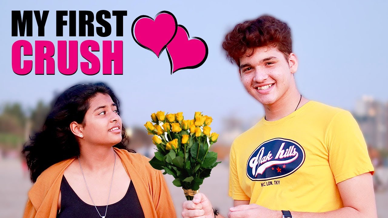 MY FIRST CRUSH | Hindi Short film on Teenagers | Ayu And Anu Twin Sisters