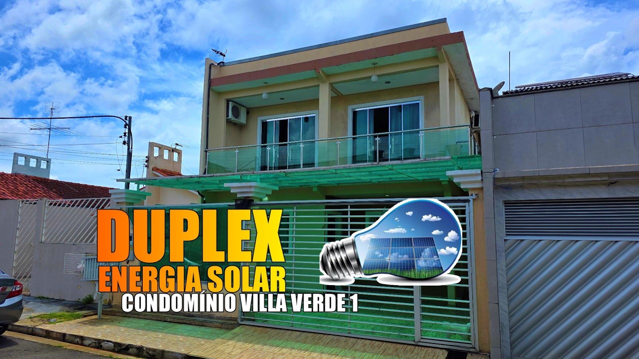 Condomínio Villa Verde I, Casa Duplex Energia Solar, 4 quartos sendo 3 suites, Tem Registro