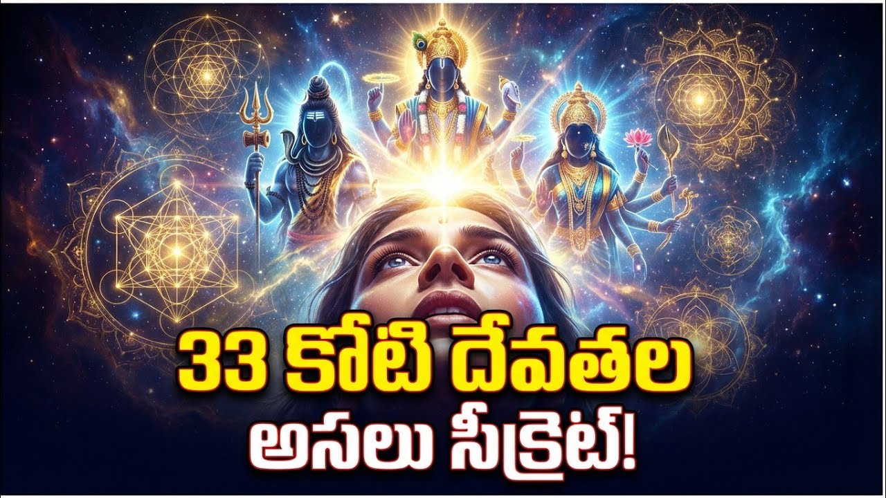 “దేవుడు ఒక్కడే అయితే 33 కోటి దేవతలు ఎందుకు? అసలు సీక్రెట్ ఇదే!” వేదాలు చెప్పిన పరమసత్యం”.