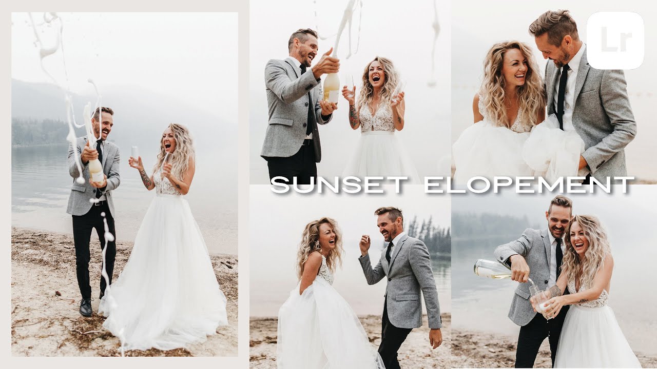 Editing our MOST POPULAR shoot of all time | Champagne Pop Wedding | Timeless Lightroom Presets