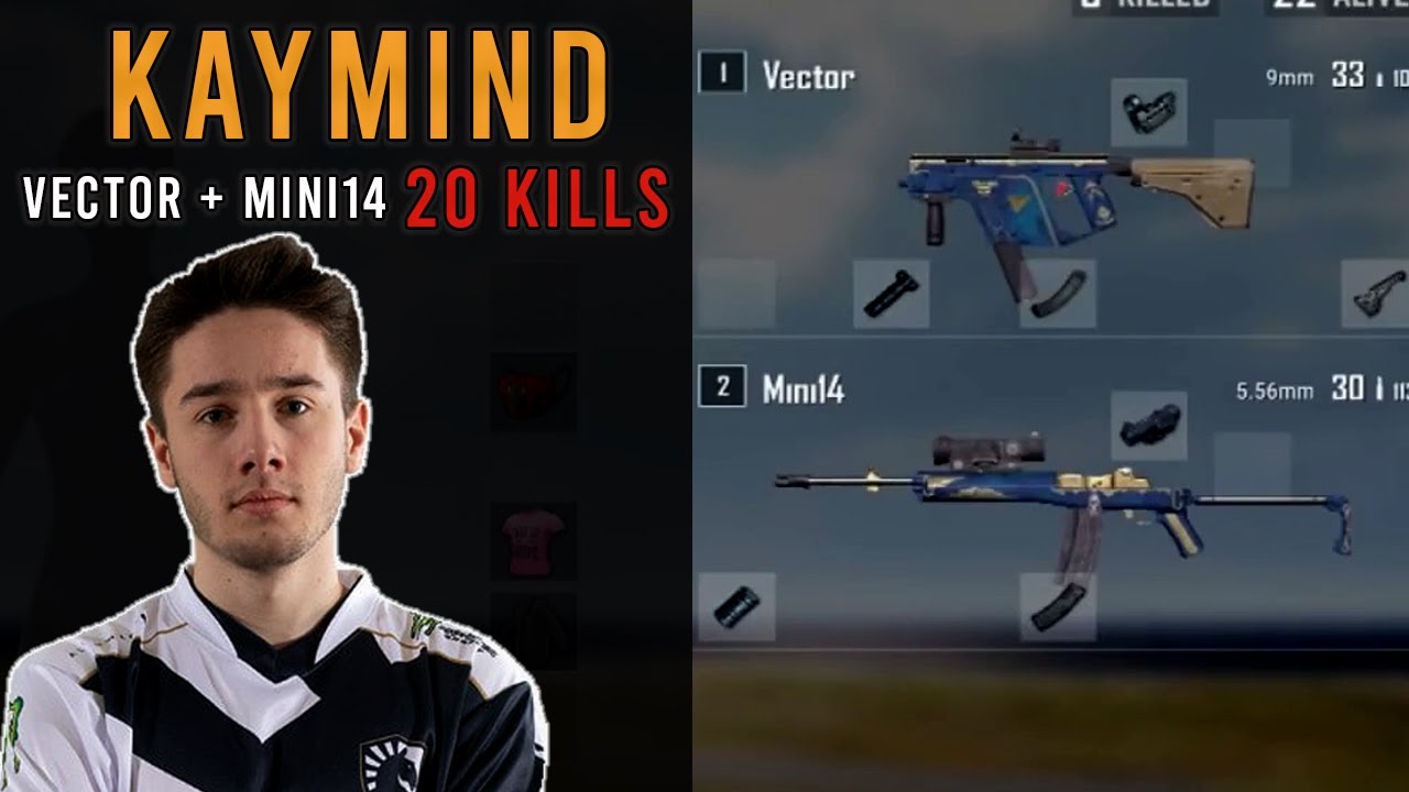 Kaymind - PUBG  Erangel - Pochinki  Drop! 20 KILLS (Vector + Mini14)