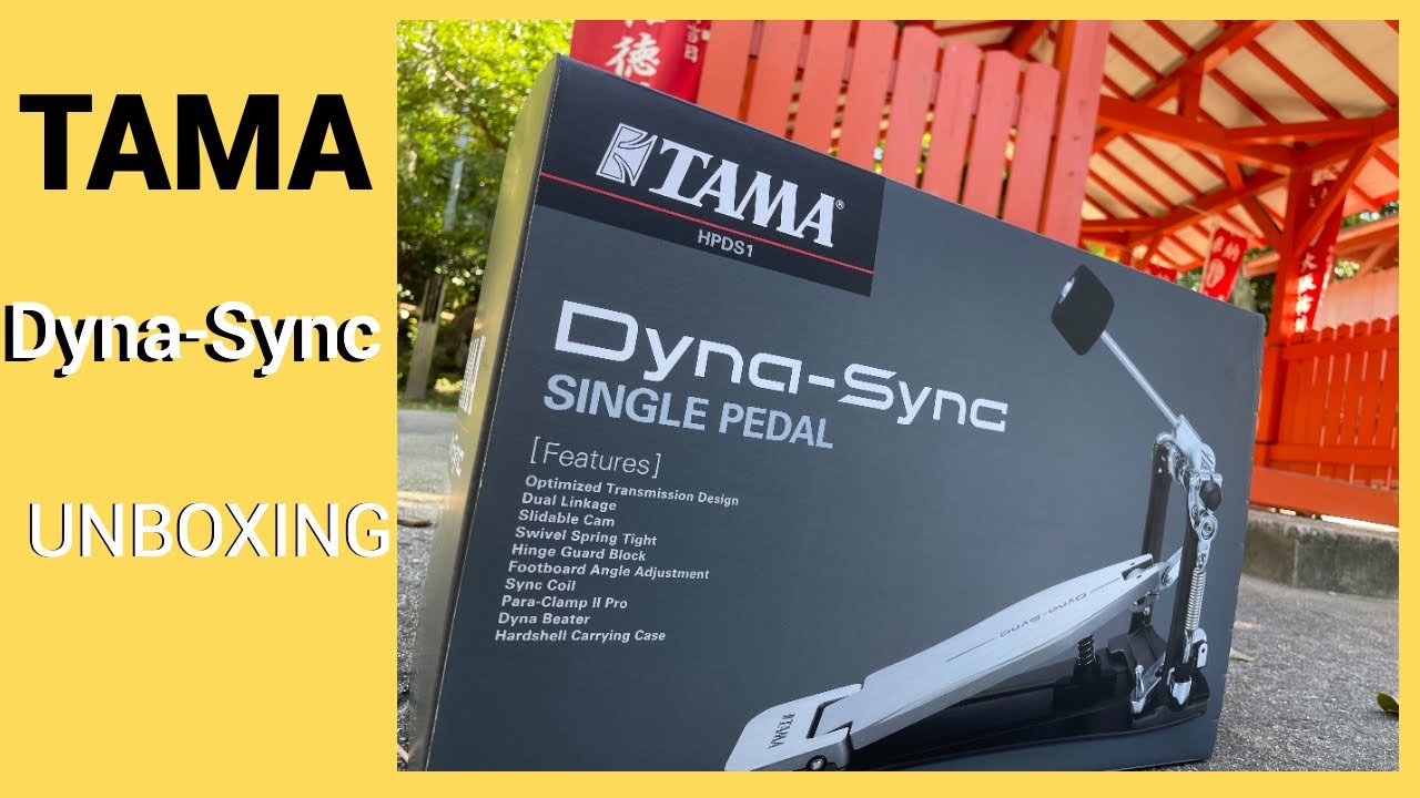 TAMA Dyna-Sync unboxing