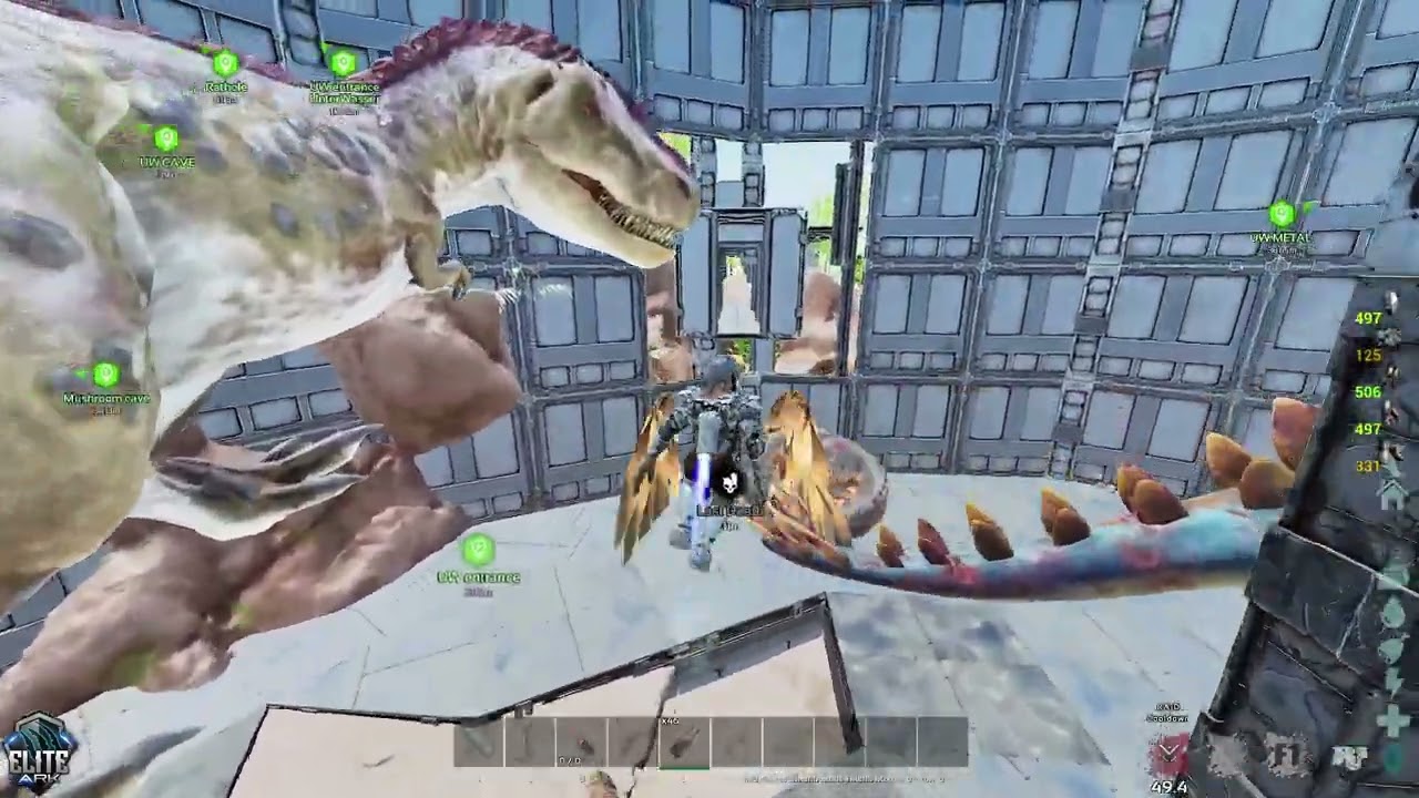 !Eliteark #1PVPSCOREBOARD Player! Ark asa unofficial PVP 3 Man highlights! WSS