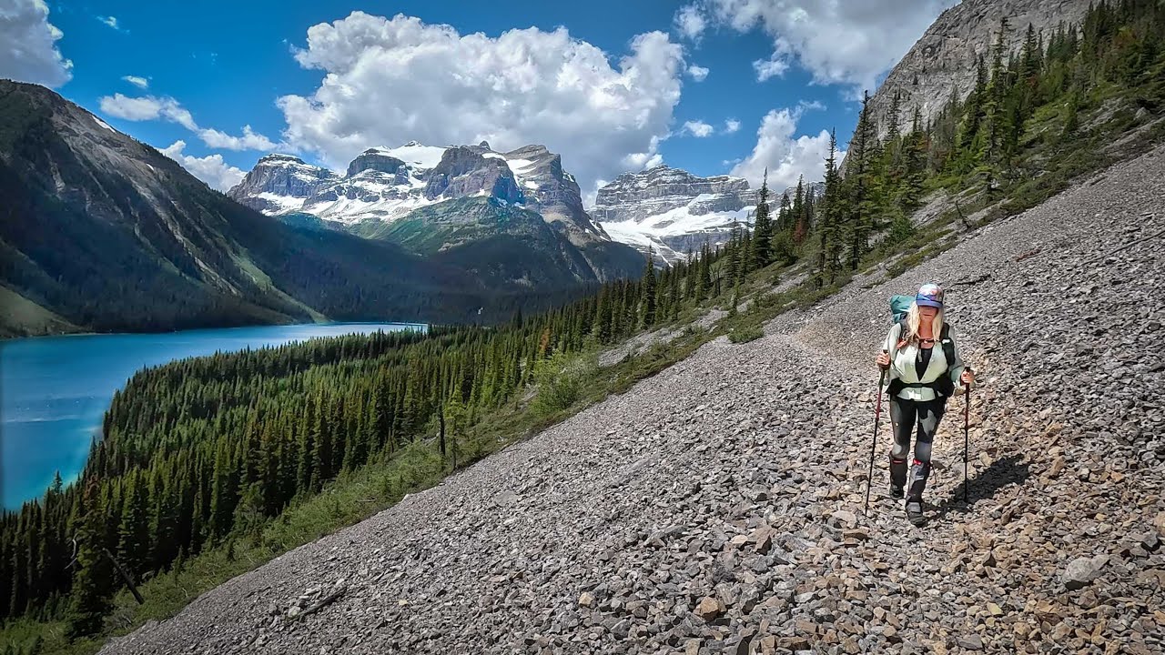 CANADIAN MATTERHORN? & GRIZZLY BEAR SCARE | Backpacking the Canadian Rockies | Mount Assiniboine