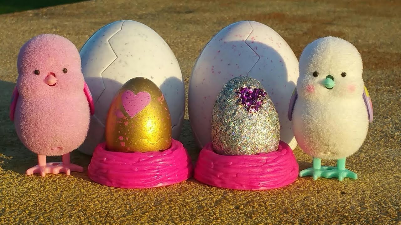 LITTLE LIVE PETS CHICKS MEETS RARE GLITTER HATCHIMALS COLLEGGTIBLES EGG