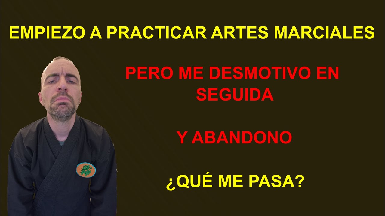 Si te cuesta mantenerte practicando artes marciales, esto te va a ayudar...