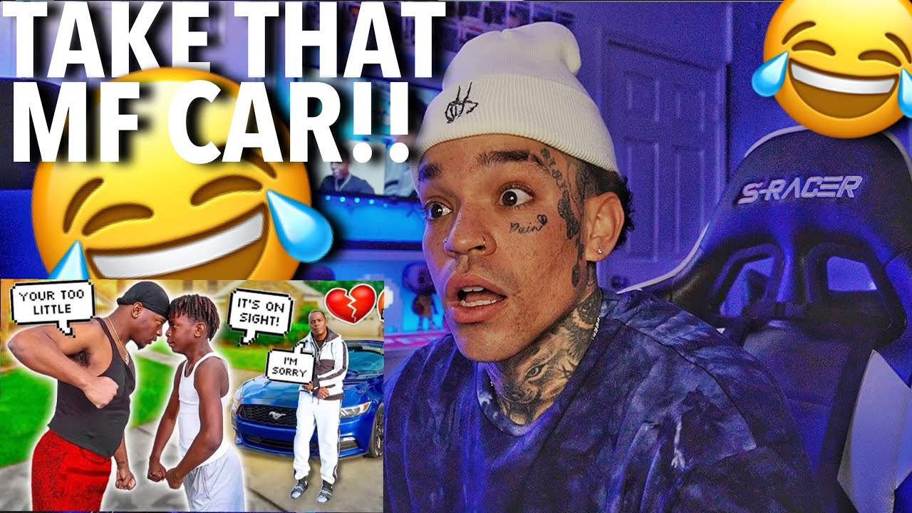 THE PRINCE FAMILY | FACE TO FACE WITH MY 12 YEAR OLD BROTHER DARION | REPOED MY DADS CAR [reaction]