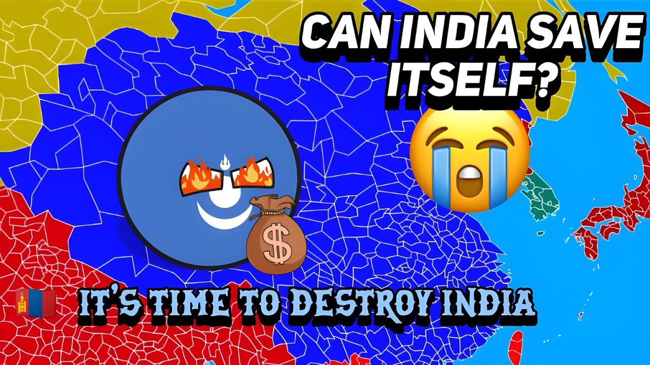 [CAN INDIA SAVE ITSELF?]☠️🤔 || World Provinces || #geography #countryballs