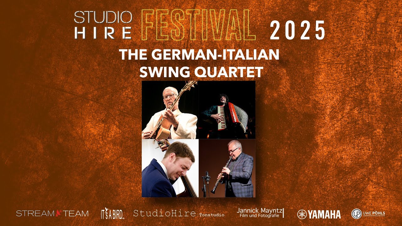 The German-Italian Swing Quartet - live - StudioHire Festival 2025