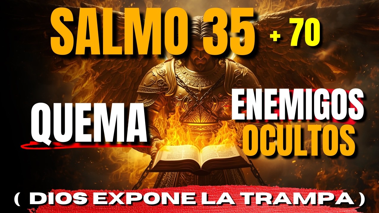 🔥 Salmos 35 Y 70 Revelados — El Fuego Del Cielo Cae Contra Brujería Y Enemigos Ocultos