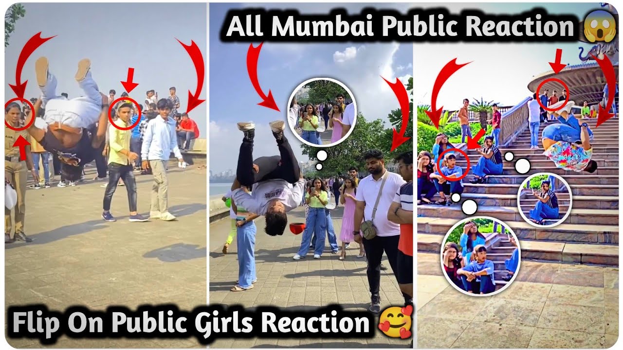 Amazing Reaction Flips Stunning || Public Reaction Flips Stunning || Flips In Public Reaction Video